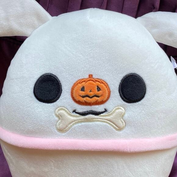 Squishmallows 2024 Zero Nightmare Before Christmas Dog Plush Toy NEW RARE Bone - Picture 6 of 10